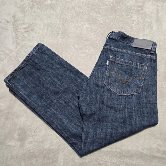 VTG Levi's Silvertab Loose Jeans Mens Sz 36x30(29) Baggy Dark Wash Hip Hop Y2K - Picture 2 of 12